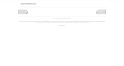 Desktop Screenshot of micorosoftonline.com
